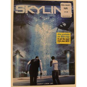 Skyline DVD Movie 2010 Universal Sci-Fi Action